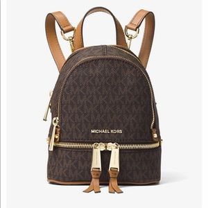 michael kors mini backpack